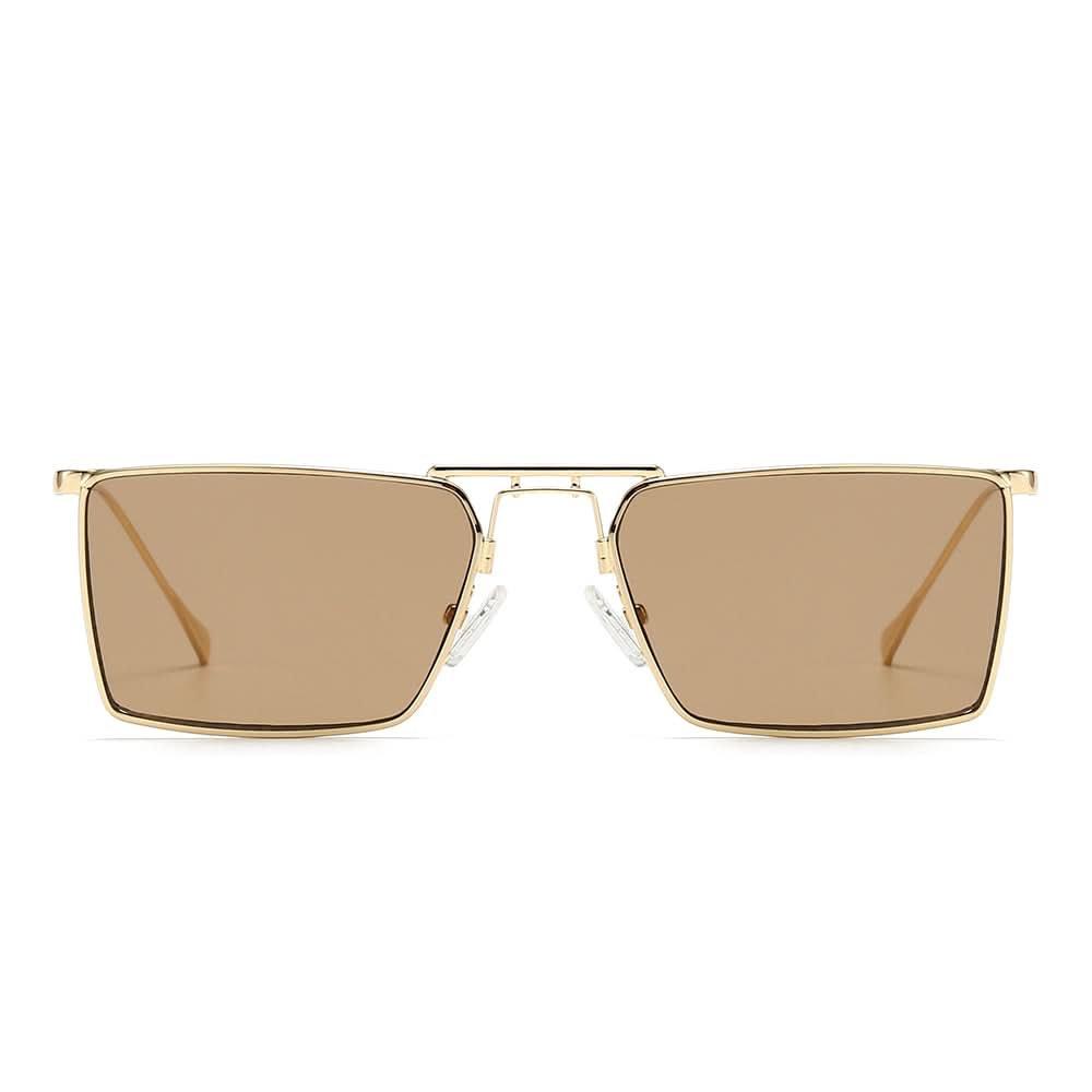 Dollger Square Retro Sunglasses For Small Faces