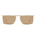 Dollger Square Retro Sunglasses For Small Faces