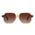 Dollger Hipster Square Full-Rim Sunglasses