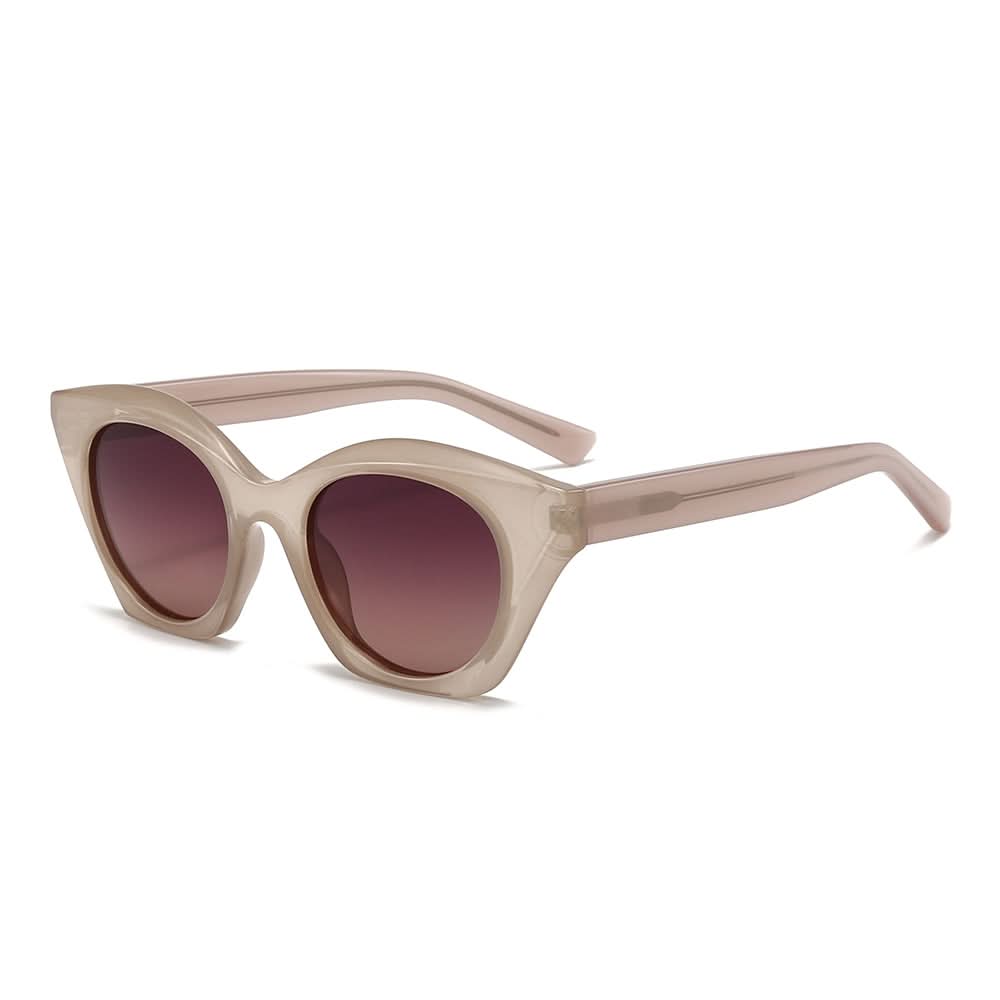 Dollger Retro-Vintage Cat-eye Tinted Sunglasses
